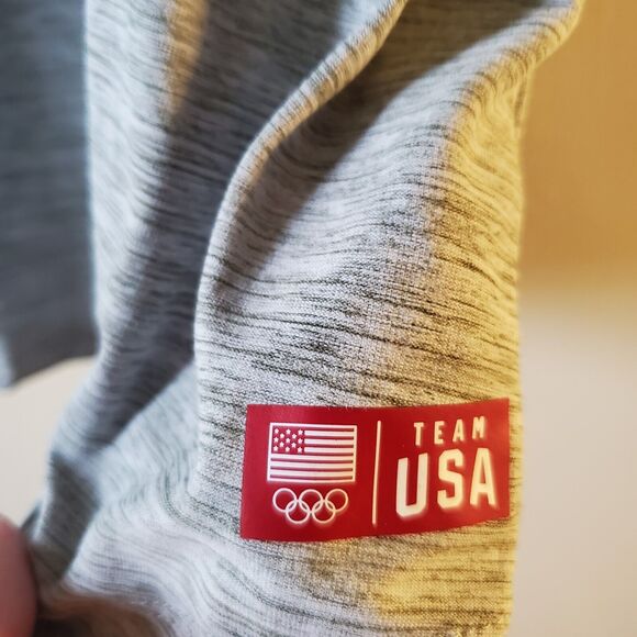 Women's Team USA Team Apparel Olympic Logo Gray Tank Top Shirt Size Large - Picture 7 of 11